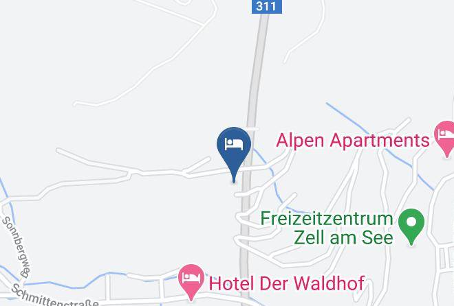 Zell Am See - Crown Of The Alps Maps