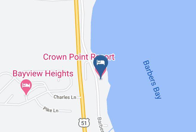 Dane - Crown Point Resort Maps