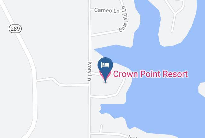 Crown Point Resort Map