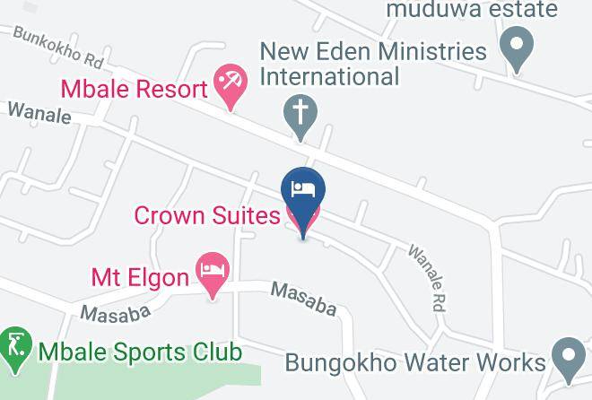 Crown Suites Hotel Map