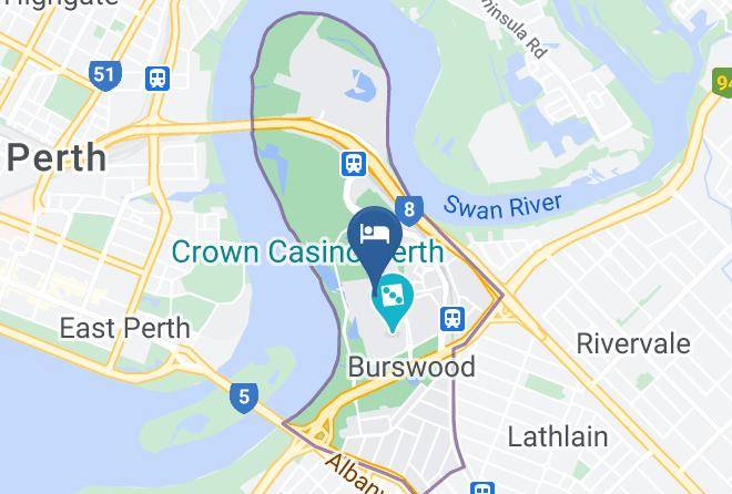 Victoria Park - Crown Towers Perth Maps