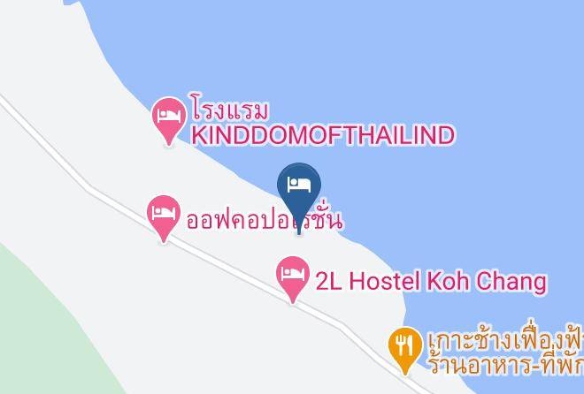 Amphoe Ko Chang - Crown View Beach Resort Kohchang Maps