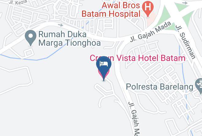 Batam - Crown Vista Hotel Batam Maps