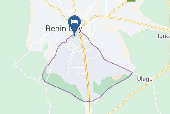 Benin City - Crowne Boutique Hotel Maps