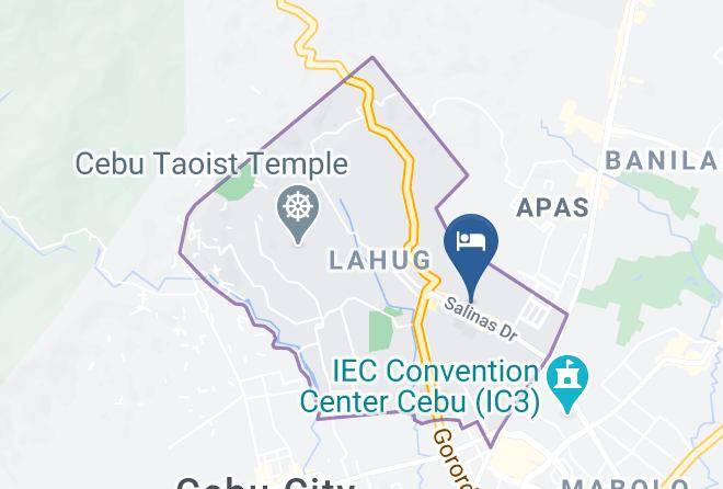 Cebu - Crowne Garden Hotel Maps