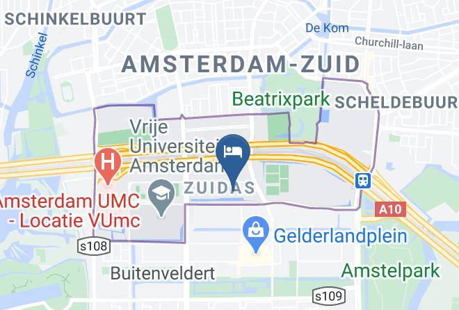 Amsterdam - Crowne Plaza Amsterdam South Maps