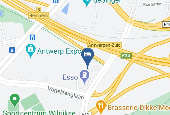 Antwerp - Crowne Plaza Antwerpen Maps