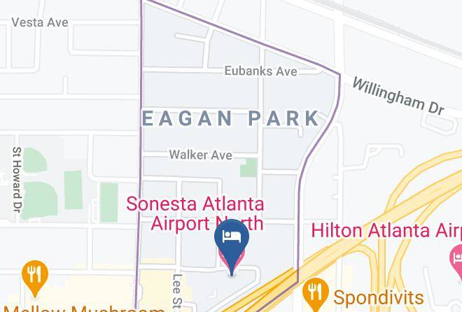 Fulton - Sonesta Atlanta Airport North Maps