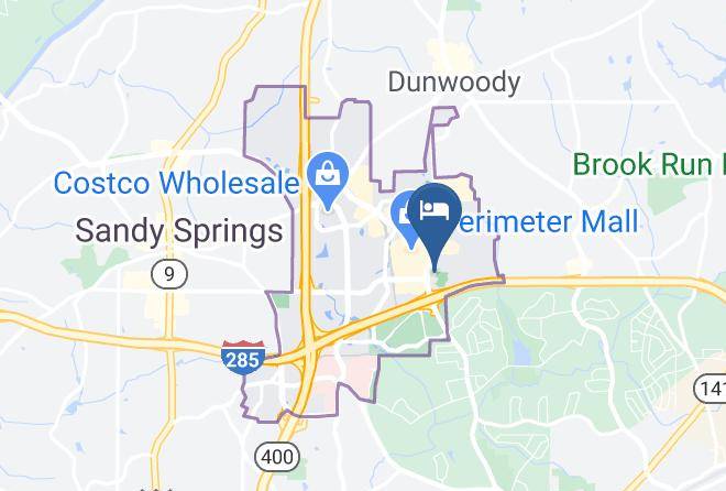Dekalb - Crowne Plaza Atlanta Perimeter At Ravinia Maps