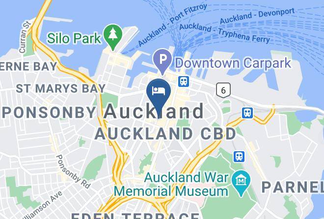 Auckland Auckland Central - Crowne Plaza Auckland Maps