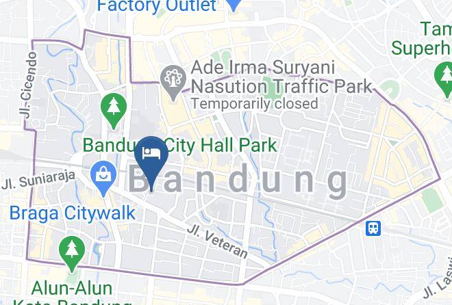 Bandung - Crowne Plaza Bandung Maps