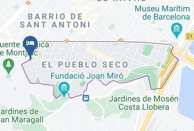 Barcelona - Crowne Plaza Barcelona Maps