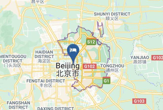 Chaoyang District - Crowne Plaza Beijing Chaoyang U Town Maps