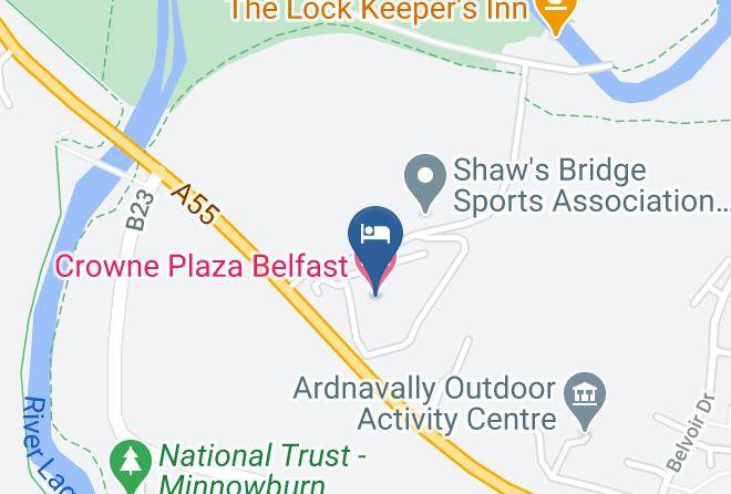 Belfast City - Crowne Plaza Belfast Maps