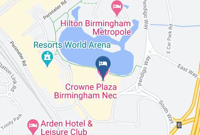 Solihull - Crowne Plaza Birmingham Nec Maps