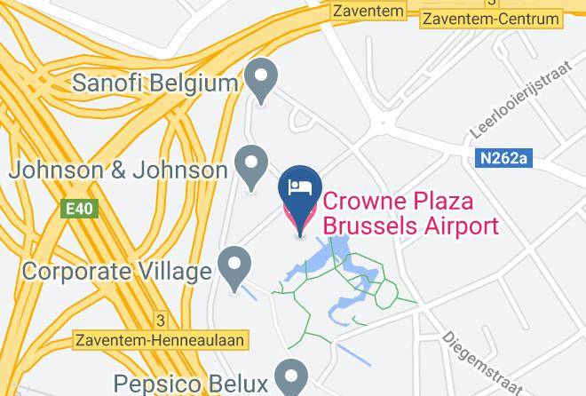 Flemish Brabant - Crowne Plaza Brussels Airport Maps