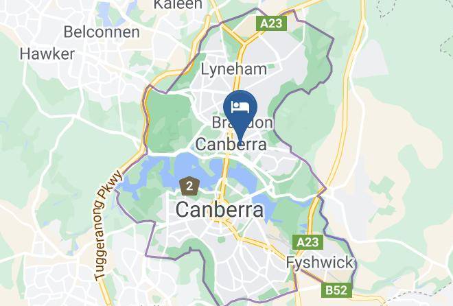 City - Crowne Plaza Canberra Maps