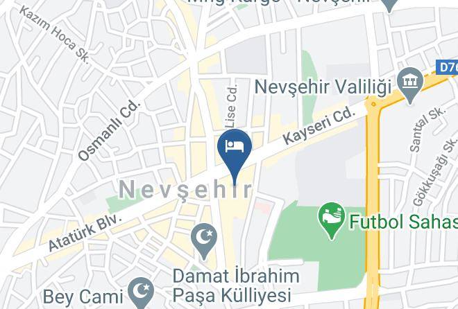 Nevsehir Yeni - Crowne Plaza Cappadocia Nevsehir Maps