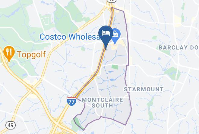 Mecklenburg - Sonesta Charlotte Executive Park Maps
