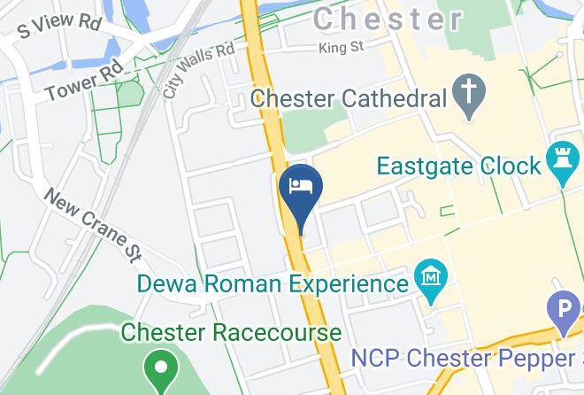 Crowne Plaza Chester Map - England - Cheshire