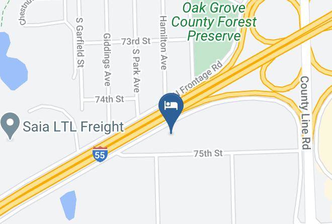 Dupage - Crowne Plaza Chicago Sw Burr Ridge Maps