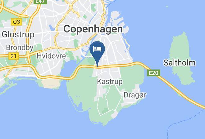 Kobenhavn - Crowne Plaza Copenhagen Towers Maps