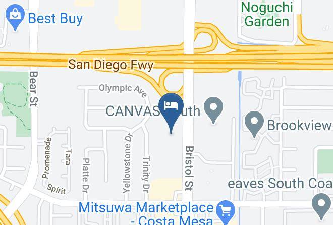 Orange - Crowne Plaza Costa Mesa Orange County Maps