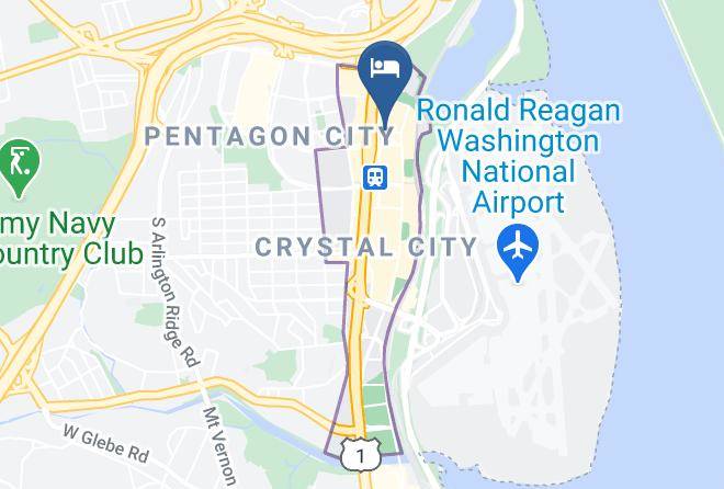Arlington - Crowne Plaza Crystal City Washington D C Maps