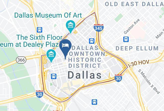 Dallas - Crowne Plaza Dallas Downtown Maps