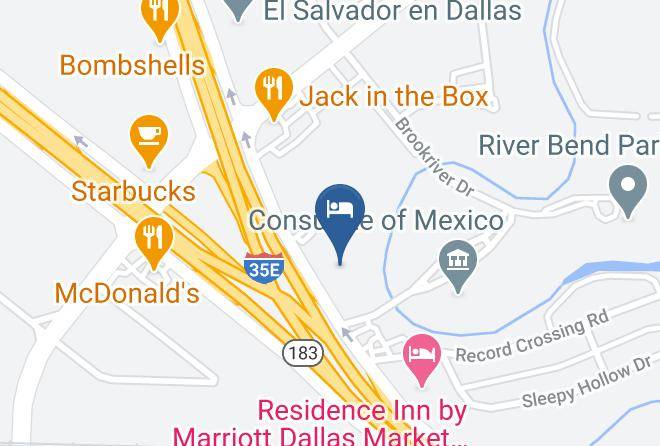 Dallas - Crowne Plaza Dallas Market Center Maps