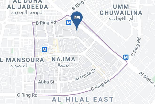 Doha - Crowne Plaza Doha The Business Park Maps