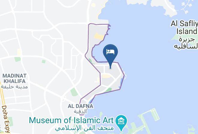 Crowne Plaza Doha West Bay Map