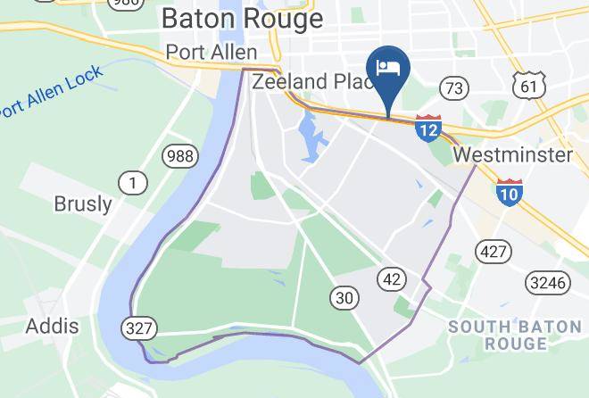 East Baton Rouge Par - Crowne Plaza Executive Center Baton Rouge Maps