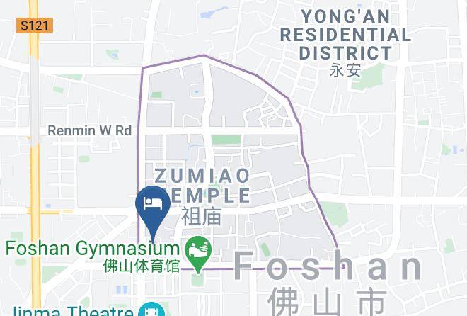 Foshan - Crowne Plaza Foshan Maps