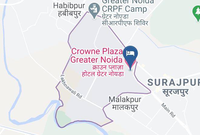 Greater Noida - Crowne Plaza Greater Noida Maps