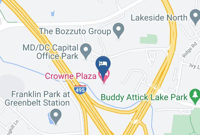 Prince George S - Crowne Plaza College Park Washington DC Maps