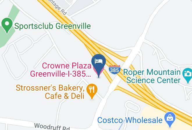 Greenville - Crowne Plaza Greenville I 385 Roper Mtn Rd Maps