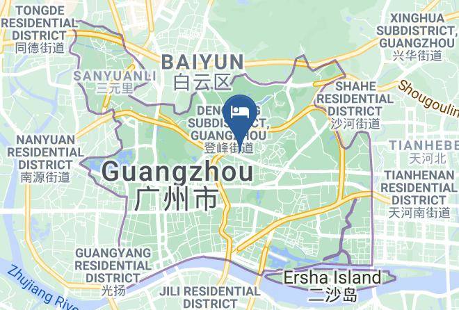 Guangzhou - Crowne Plaza Guangzhou City Centre Maps