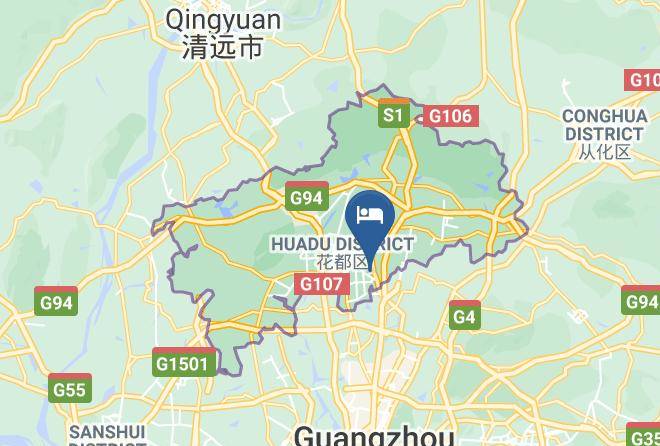 Guangzhou - Crowne Plaza Guangzhou Huadu Maps