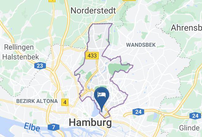 Crowne Plaza Hamburg City Alster Map