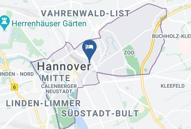 Stadt Hannover - Crowne Plaza Hannover Maps