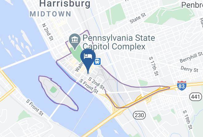 Dauphin - Crowne Plaza Harrisburg Hershey Maps