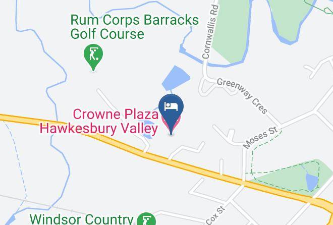 Hawkesbury - Crowne Plaza Hawkesbury Valley Maps