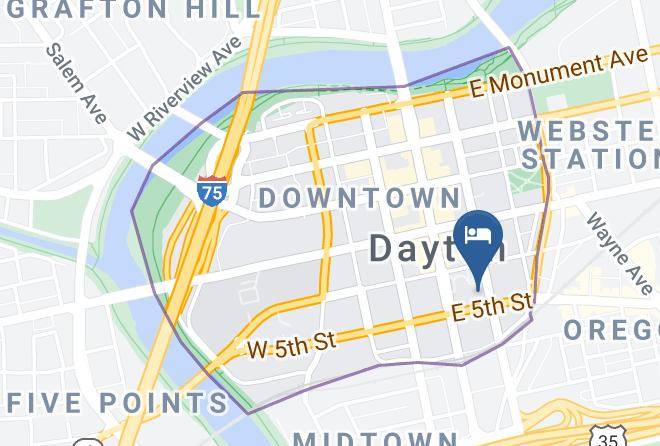 Montgomery - Radisson Hotel Dayton Convention Center Maps