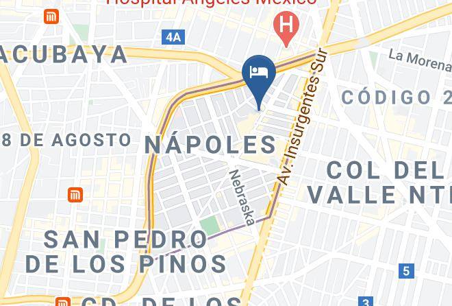 Benito Juarez - BelAir Unique A Wyndham Hotel Maps