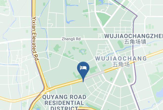 Yangpu District - Crowne Plaza Hotel Fudan Shanghai Maps