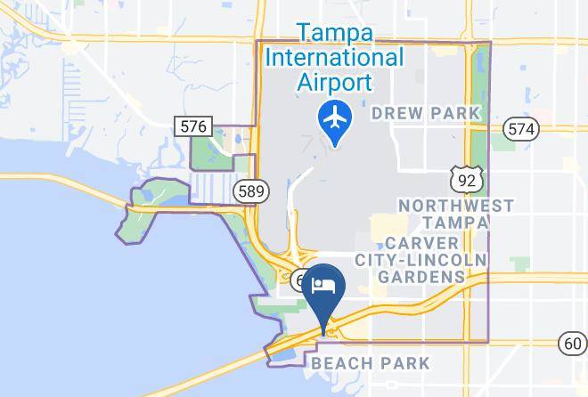 Hillsborough - Hotel Alba Tampa Tapestry Collection By Hilton Maps