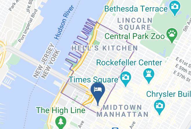 Crowne Plaza Hy36 Midtown Manhattan Map
