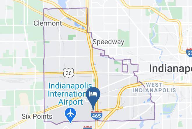 Marion - Crowne Plaza Indianapolis Airport Maps