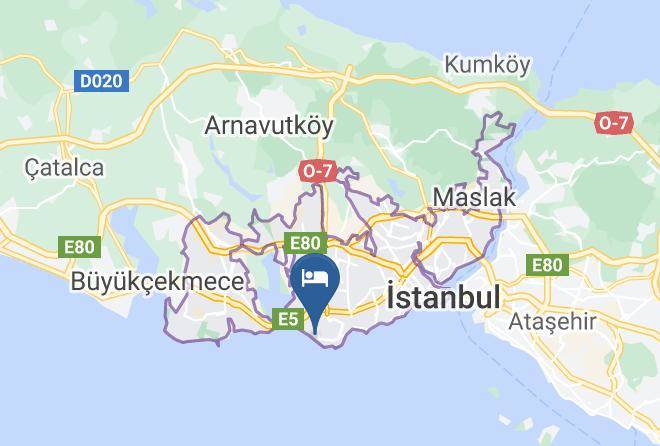 Bakirkoy - Crowne Plaza Istanbul Florya Hotel Maps